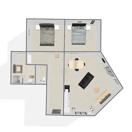 Le Roch - T3 Cosy & Spacieux Апартаменты *
